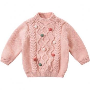 Ropa de invierno a rayas para niñas