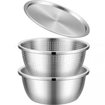 304 Stainless Steel Salad and Soup Mixing Bowls