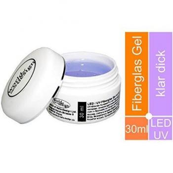 World of Nails-Design Fiberglas Gel klar dickviskose mit Sunblocker