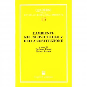 L' ambiente nel nuovo titolo V della Costituzione