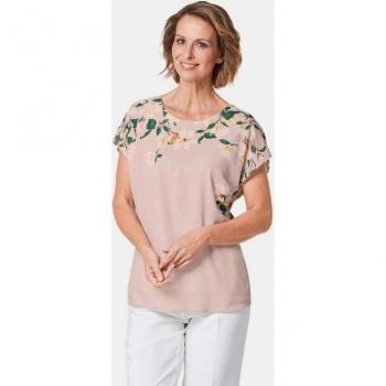 Goldner Fashion Gently Blended Floral Blouse