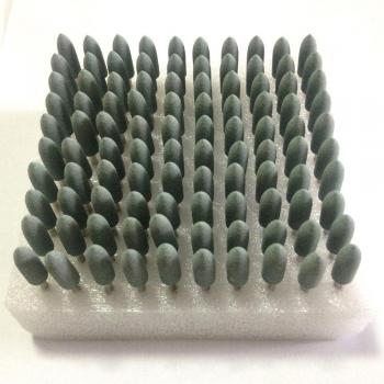 100 pcs Dental Abrasive Grinding Tips