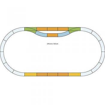Rails PIKO G pour Gare