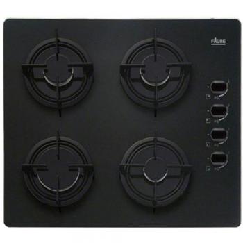 Faure FGO62414BABK – Table à gaz haute performance, 58 cm, finition noire