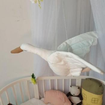 Swan 3D Wall Art Decoration for Kids