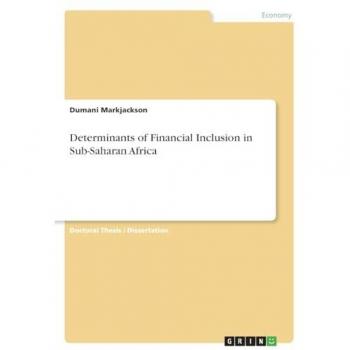 Determinants of Financial Inclusion in Sub-Saharan Africa