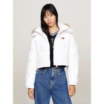 Tommy Jeans Alaska Daunenjacke für Damen in Weiß