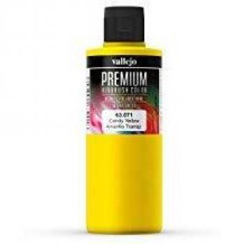 AV Premium Airbrush Paint Candy Yellow Transparent