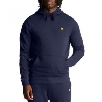 Lyle & Scott Felpa Navy con Cappuccio Taglia L
