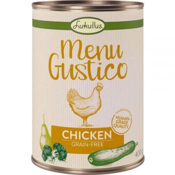 X400g Lukullus Menu Gustico, poulet, brocolis, courgettes & poires