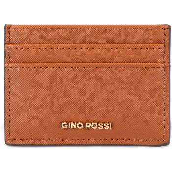 Custodia Gino Rossi per carte di credito Marrone