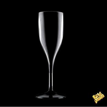 Calice Flute Rinascente Nero 150cc