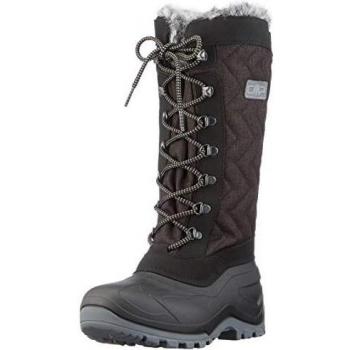 CMP Black Waterproof Snow Boots for Women UK 5