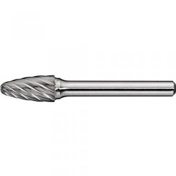 Fresa Rotativa Inox D.6mm L.18mm Gambo D.6mm Zincato Normale Fine