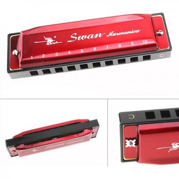 10 Holes Blues Harmonica