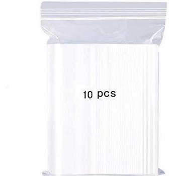 Sacchetti Riutilizzabili con Chiusura a Cerniera, 50x60cm 10PCS