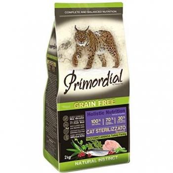 Steriles Primordial-Katzenfutter mit Truthahn und Hering, 2 kg