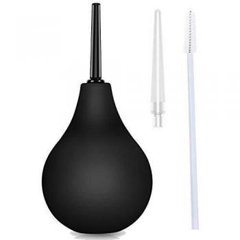 Comfortable Slim Nozzle Enema Bulb Set