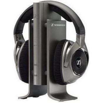 Dual‑Mode RS 180 Sennheiser Kopfhörer – Verkabelt + Kabellos (Grau)