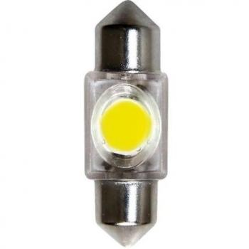 Lampadina Siluro Hyper-LED 10x36mm 1SMD 12V Bianco