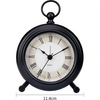 Silent Metal Table Clock