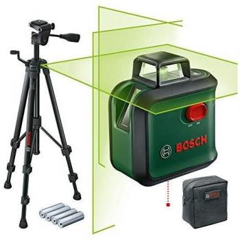 Bosch 360 Degree Self Levelling Cross Line Laser Level Set
