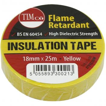 TIMco ITYELLOW Insulation Tape 18mm x 58m
