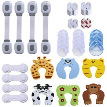 Baby‑Sicherheitspaket 42 Elemente – Eck-, Steckdose