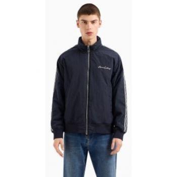 Armani Exchange Chaqueta Campera para Hombre, Color Marino, Talla L, Casual, Manga Larga