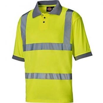 Dickies Polo SA22075-yl-s haute visibilité petite jaune