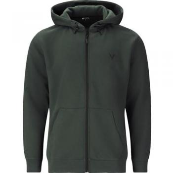 VIRTUS Taro Technical Full‑Zip Hoodie – Herren, Dunkelgrün, L
