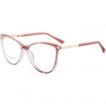 TR7001 Female Cat Eye Glasses with Anti-Blue Light