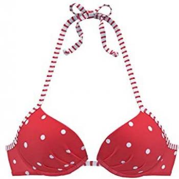 Bikini Top Audra Nero / Bianco s.Oliver