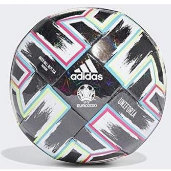 Männer-Fußball adidas UNIFO TRN schwarz/Signalgrün/Bright Cyan/Shock Pink, Größe 5