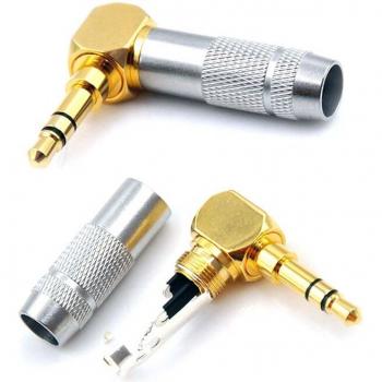 Adaptador Brico Auriculares 3.5 mm HiFi 90°