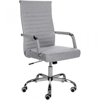 Silla de Oficina Amadora en Cuero PU o Tela