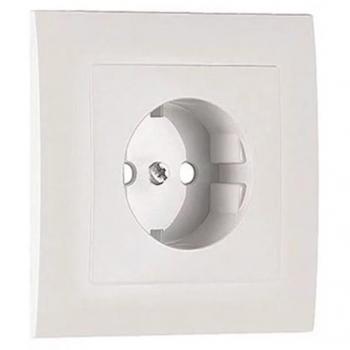 Marco de Pared Schuko LOGUS 90 Blanco