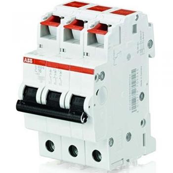 ABB Leitungsschutzschalter S203S-C13, 3-polig, 6 kA, 13 A, C-Char