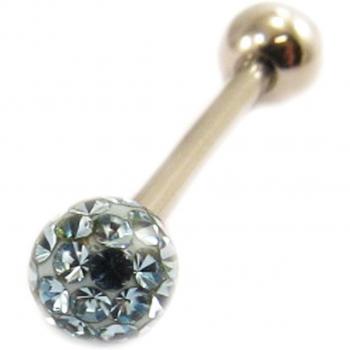 Turquoise Steel Bar « Cristal » Lily