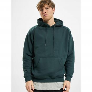 Felpa con Cappuccio Urban Classics, Taglie Forti, Verde Bottiglia