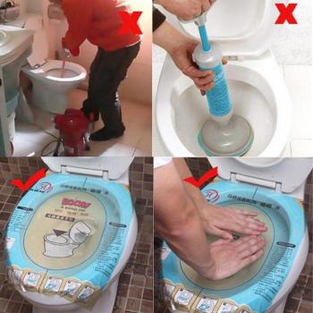 Brosse de toilette chaude