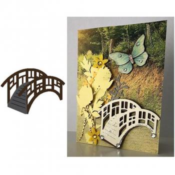 Fustella per Scrapbook Bridge in Metallo con Effetto Embossing