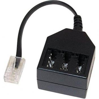 Dönges Telefonadapter für RJ45 und TAE-NFF