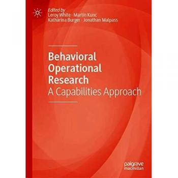 Behavioral Operational Research: A Capabilities Approach