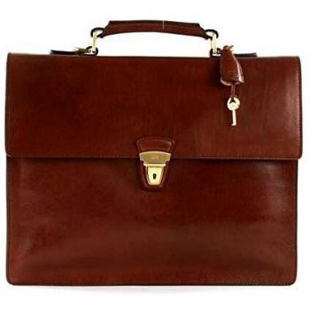The Bridge Story 40 cm Brown Briefcase