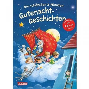 Die schönsten 3 Minuten Gutenacht-Geschichten: Sammelband € 5,-