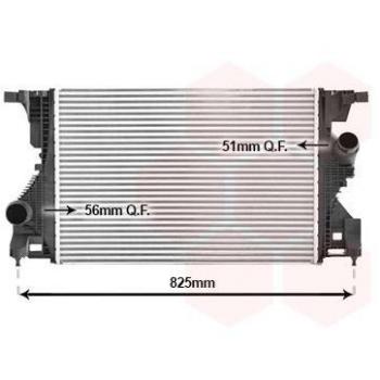 VAN WEZEL 30014709 Enfriador de Aire