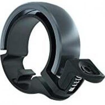 Knog Oi Classic Large Veloklingel, 23,8-31,8 mm, Schwarz/Grau