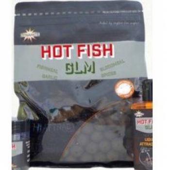 Dense boilies Dynamite Baits Hot Fish & Glm 15 mm 1 kg