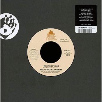 7inch Record BILLY BUTLER, INFINITY / LADY LEE